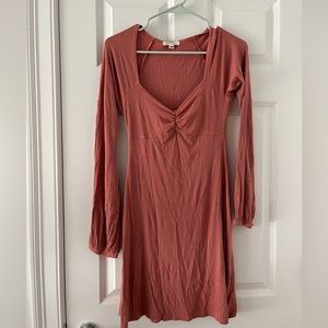 ‼️MOVING‼️Must go🚨 long sleeve rusted red Billabong dress